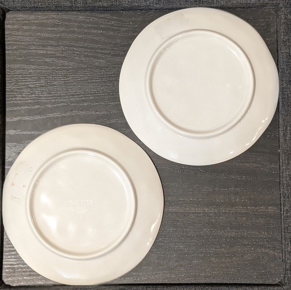 Rae Dunn Create Melamine Plates Set of 2 - Picture 4 of 6